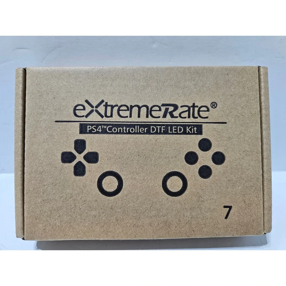 ExtremeRate PS4 Controller DTF LED Kit for Customization - Picture 1 of 2